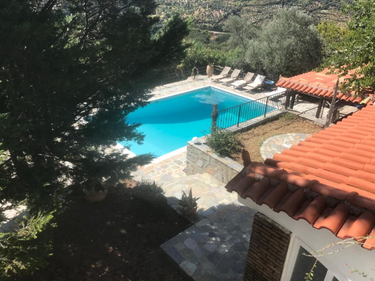 Villa Maroudia Kymi Exterior photo